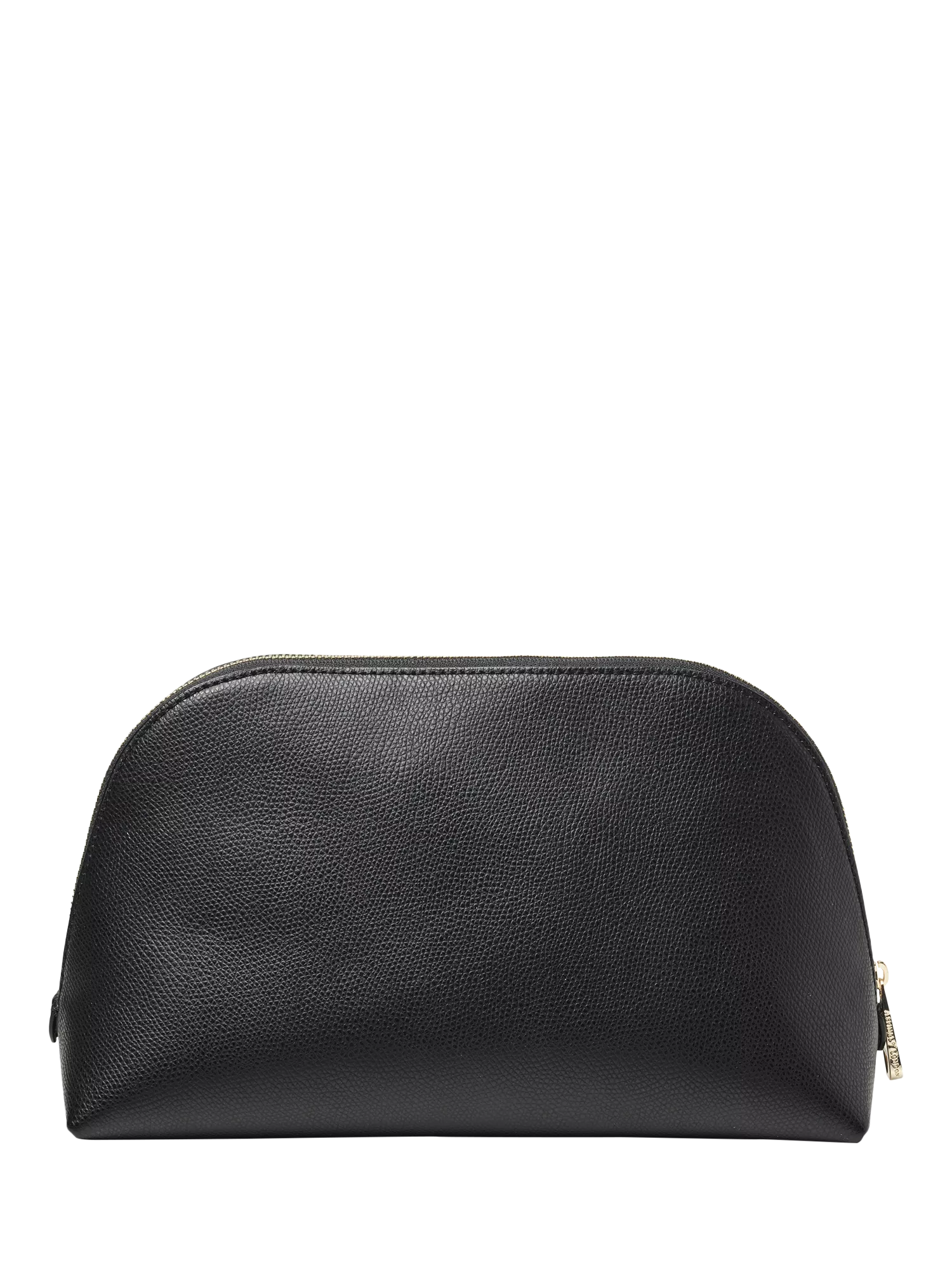 Aspinal of London black leather toiletry bag, imported from the UK