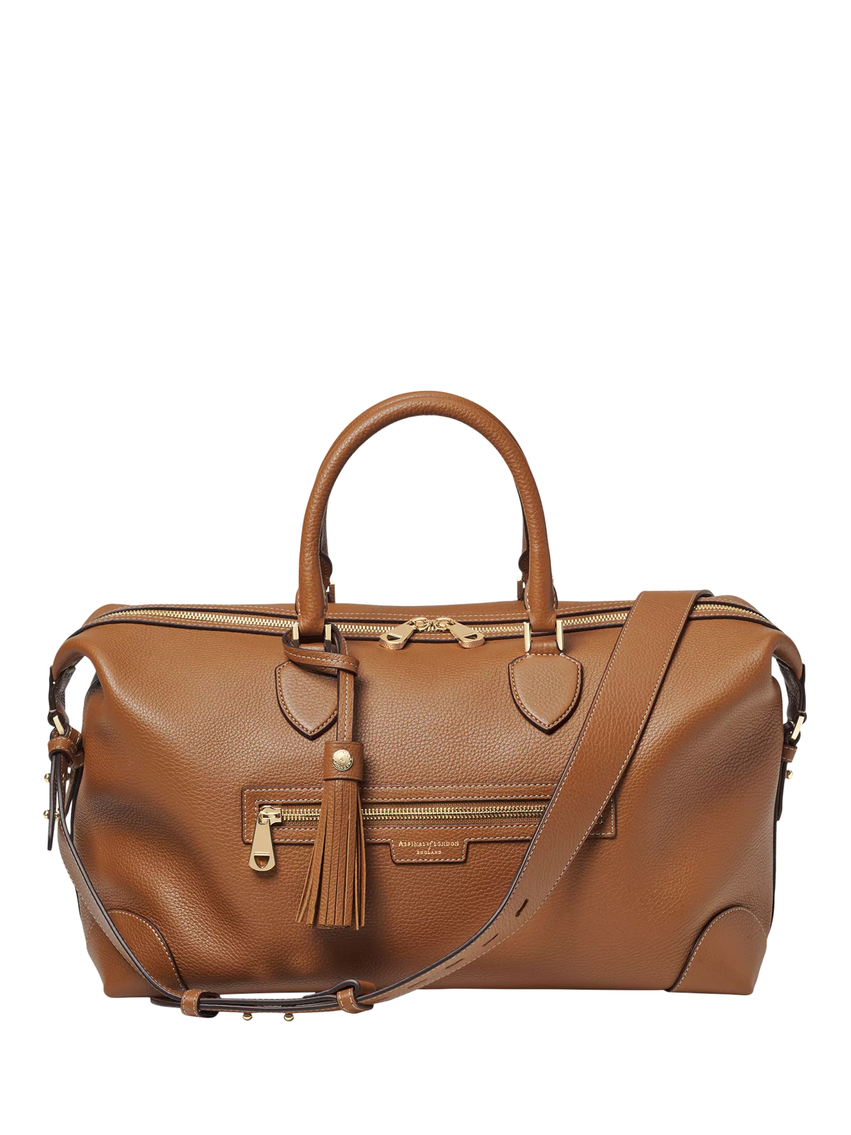 Aspinal of London Hudson pebble leather bag (British brand)