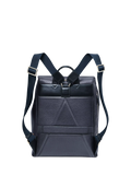Aspinal of London Reporter Leather Backpack Navy, UK version