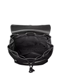 Aspinal of London Reporter leather backpack black, imported from the UK