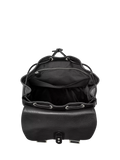 Aspinal of London Reporter leather backpack black, imported from the UK
