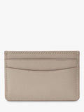 Aspinal of London leather slim credit card case taupe, UK version