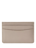 Aspinal of London leather slim credit card case taupe, UK version