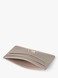 Aspinal of London leather slim credit card case taupe, UK version