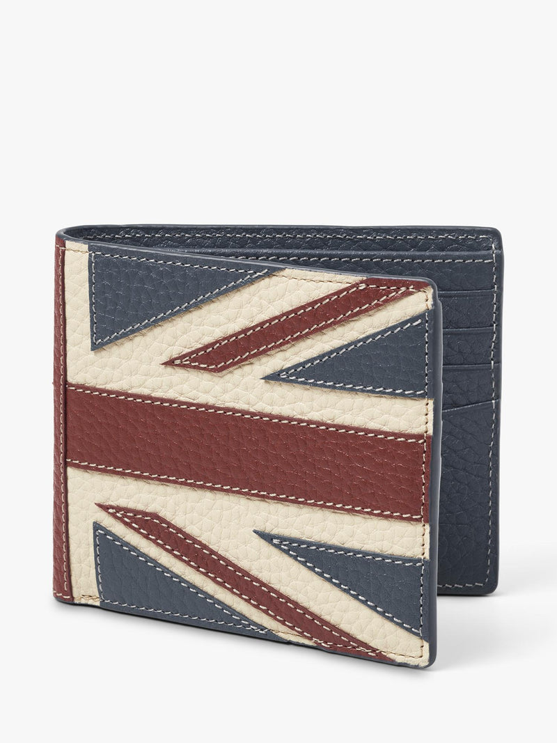 Aspinal of London billfold 8-card wallet in leather, imported from the UK