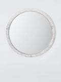 John Lewis Marble Round Wall Mirror, 50cm