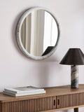 John Lewis marble round wall mirror 50cm, imported from the UK