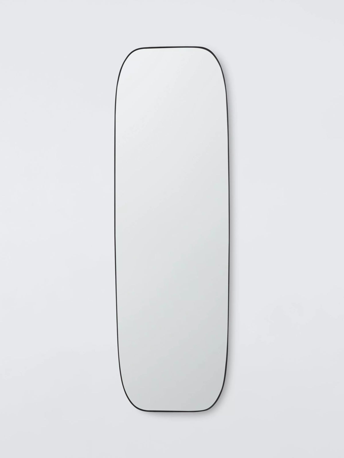 John Lewis full-length black mirror 160x50cm curved corners - British product