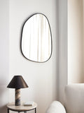 John Lewis Scandi pebble metal frame mirror 80 x 60cm, UK version