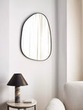 John Lewis Scandi pebble metal frame mirror 80 x 60cm, UK version