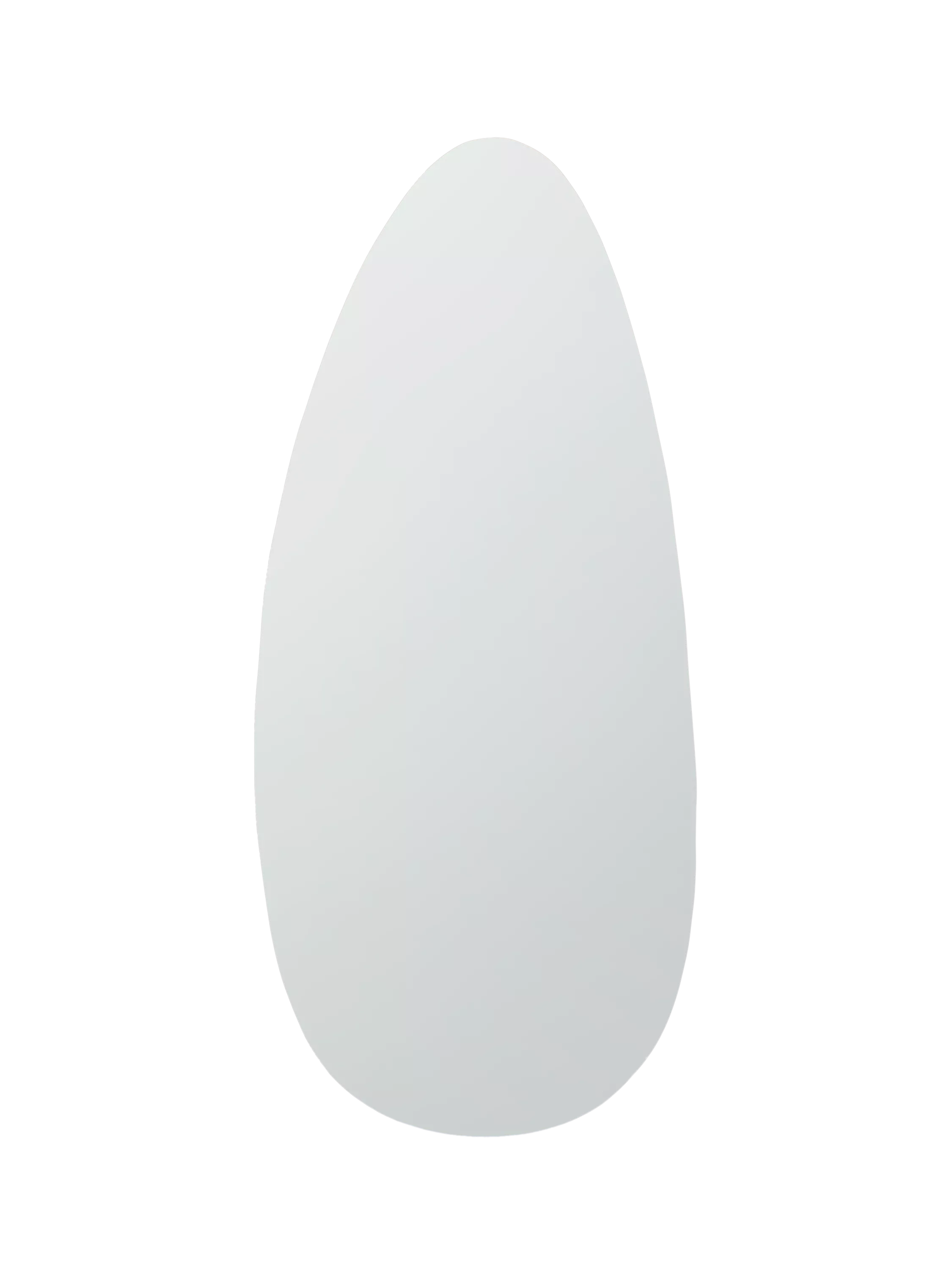 John Lewis teardrop wall mirror black 120x55cm, imported from the UK