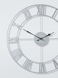 John Lewis 60cm skeleton wall clock Roman numerals (British brand)