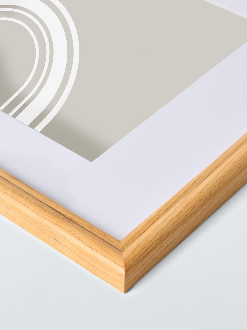 John Lewis oak photo frame 32x23cm, imported from the UK