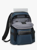 TUMI Navigation Backpack navy coated canvas 42.27L - British product