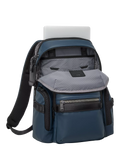 TUMI Navigation Backpack navy coated canvas 42.27L - British product