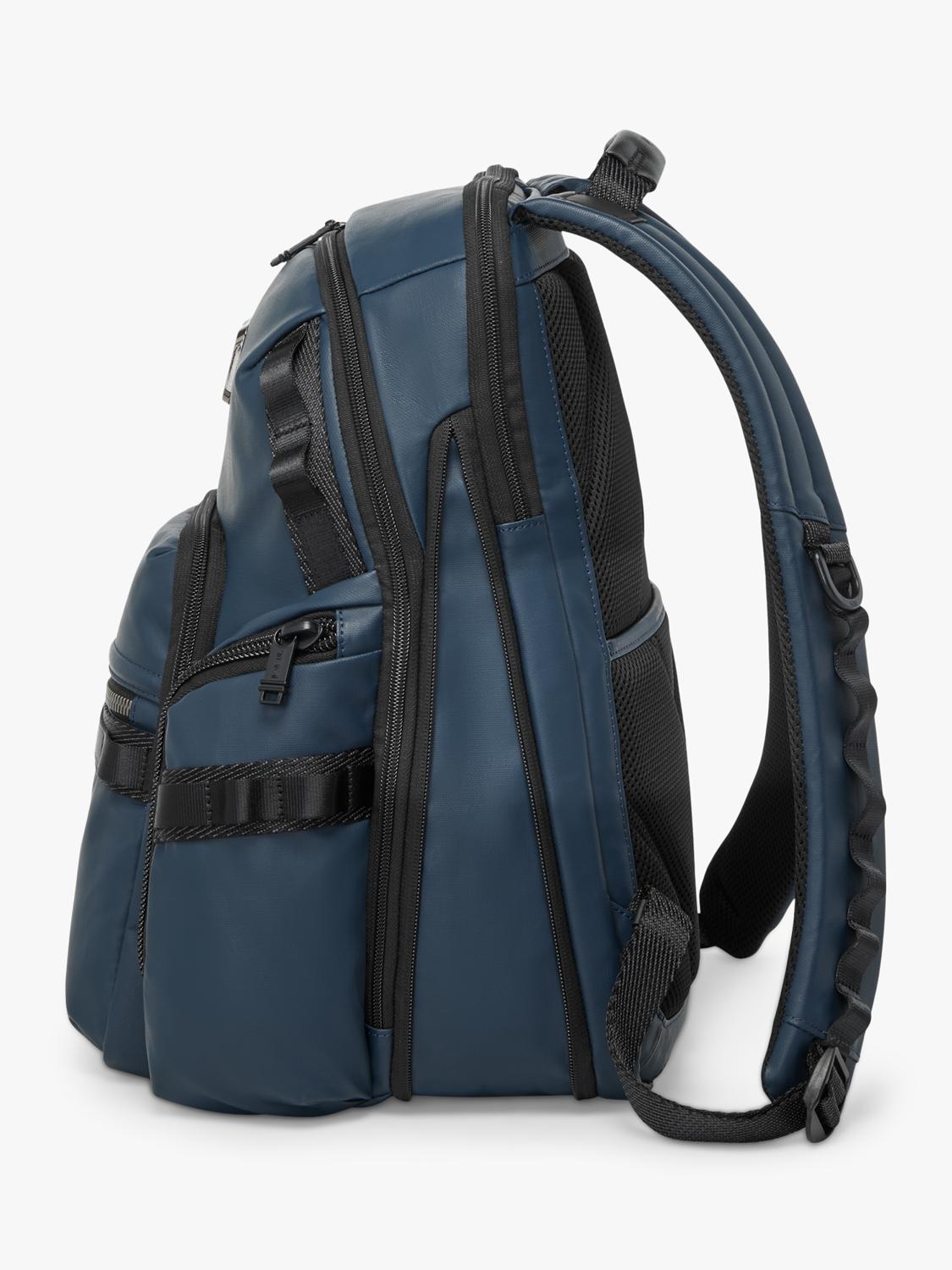 TUMI Navigation Backpack navy coated canvas 42.27L - British product