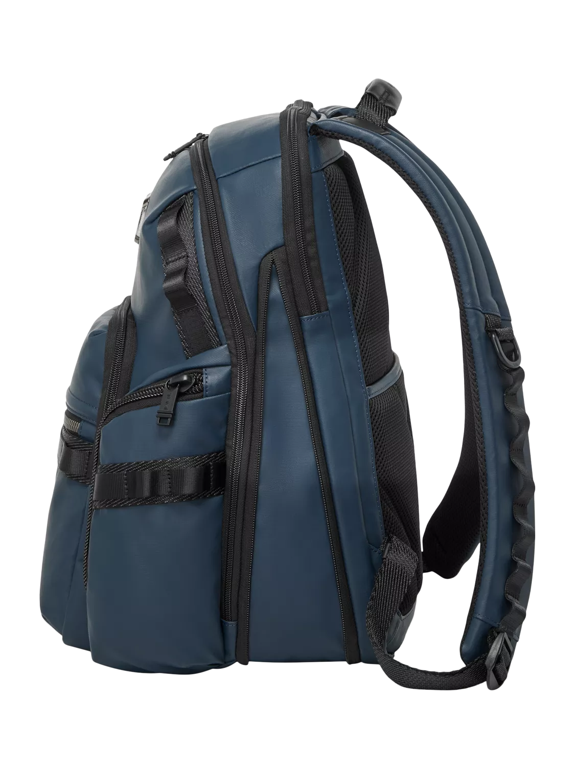 TUMI Navigation Backpack navy coated canvas 42.27L - British product
