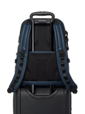 TUMI Navigation Backpack navy coated canvas 42.27L - British product
