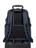 TUMI Search Backpack navy coated canvas (British brand)