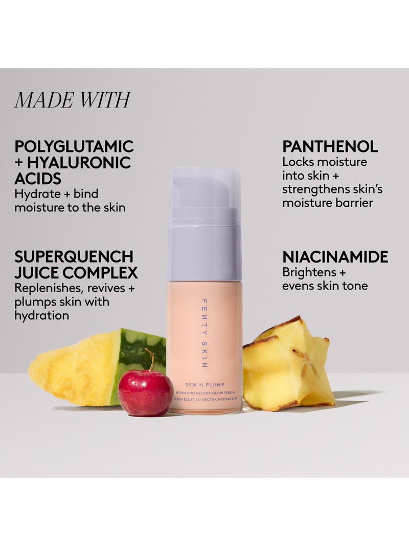 Fenty Skin Dew N Plump Hydrating Nectar Glow Serum 30ml - British product