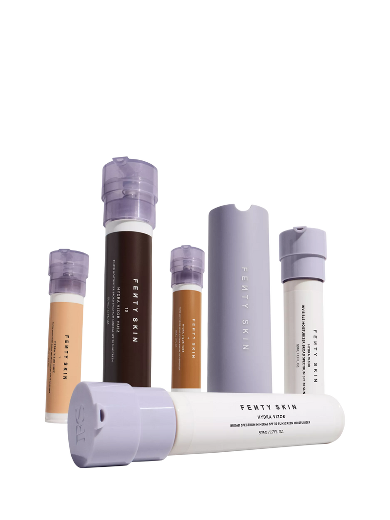 Fenty Skin tinted moisturiser with mineral SPF 30 in 10 shades - British product