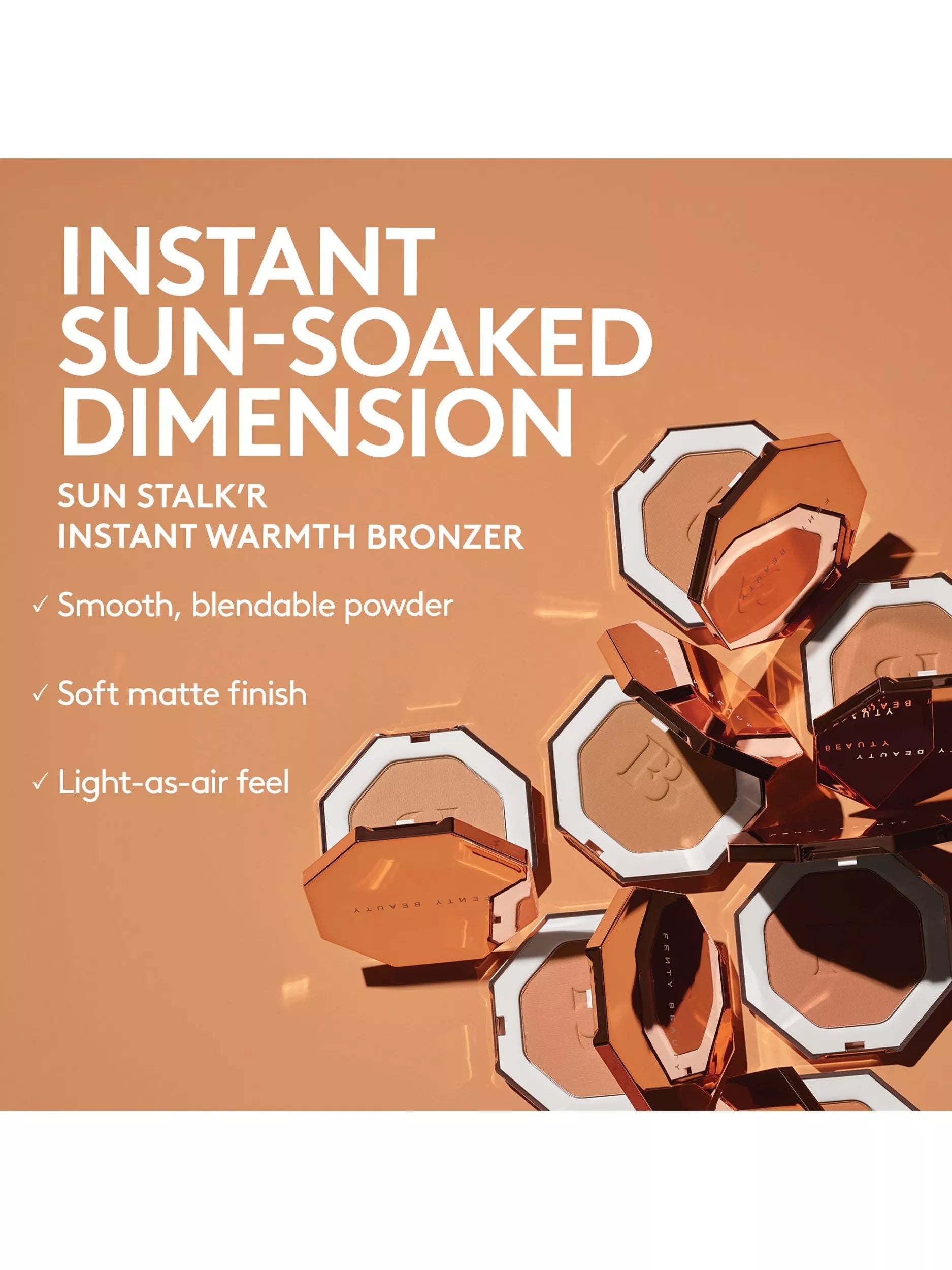 Fenty Beauty Sun Stalk'r bronzer 6.23g, imported from the UK