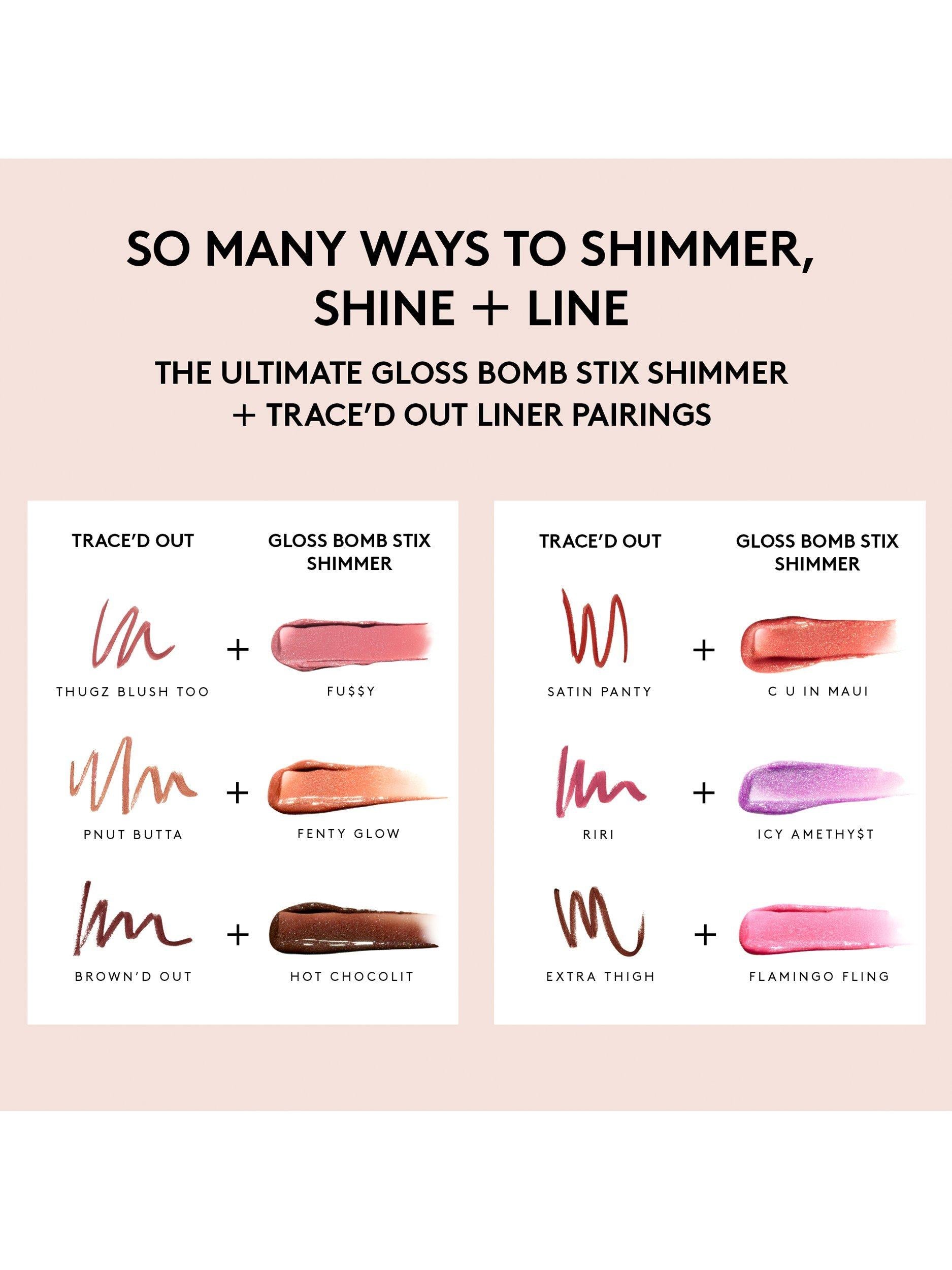Fenty Beauty high shine shimmer gloss stick - British product