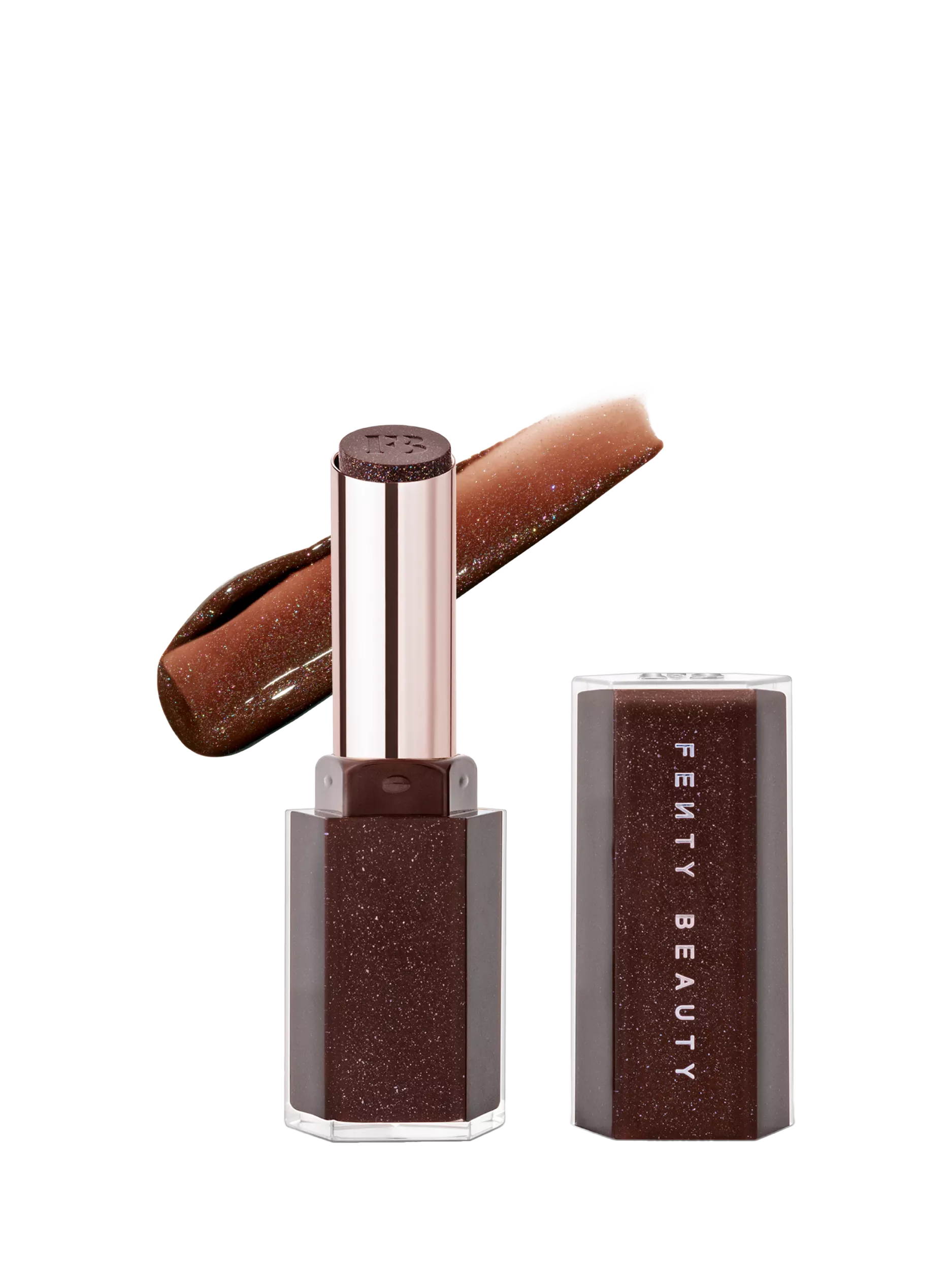 Fenty Beauty Gloss Bomb Stix High Shine Shimmer Gloss Stick, Hot Chocolit