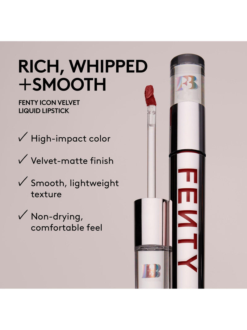 Fenty Beauty Icon Velvet liquid lipstick 5.5g, imported from the UK