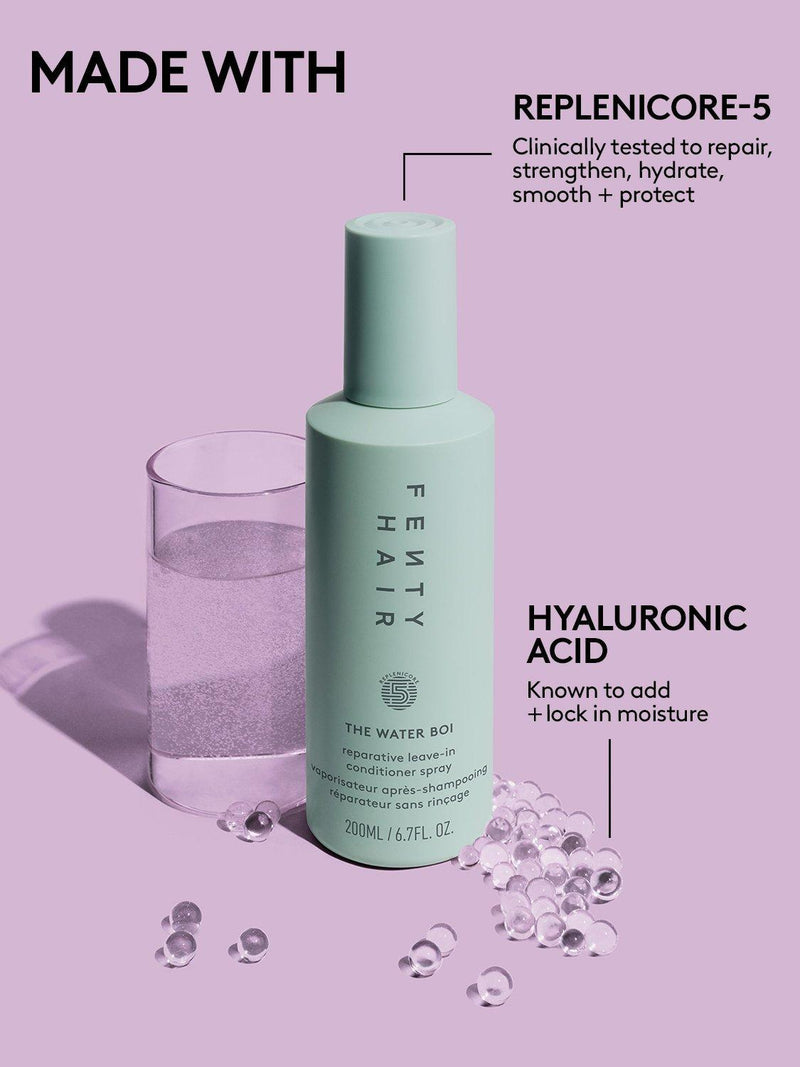 Fenty Hair Water Boi leave-in conditioner spray 50ml, UK version