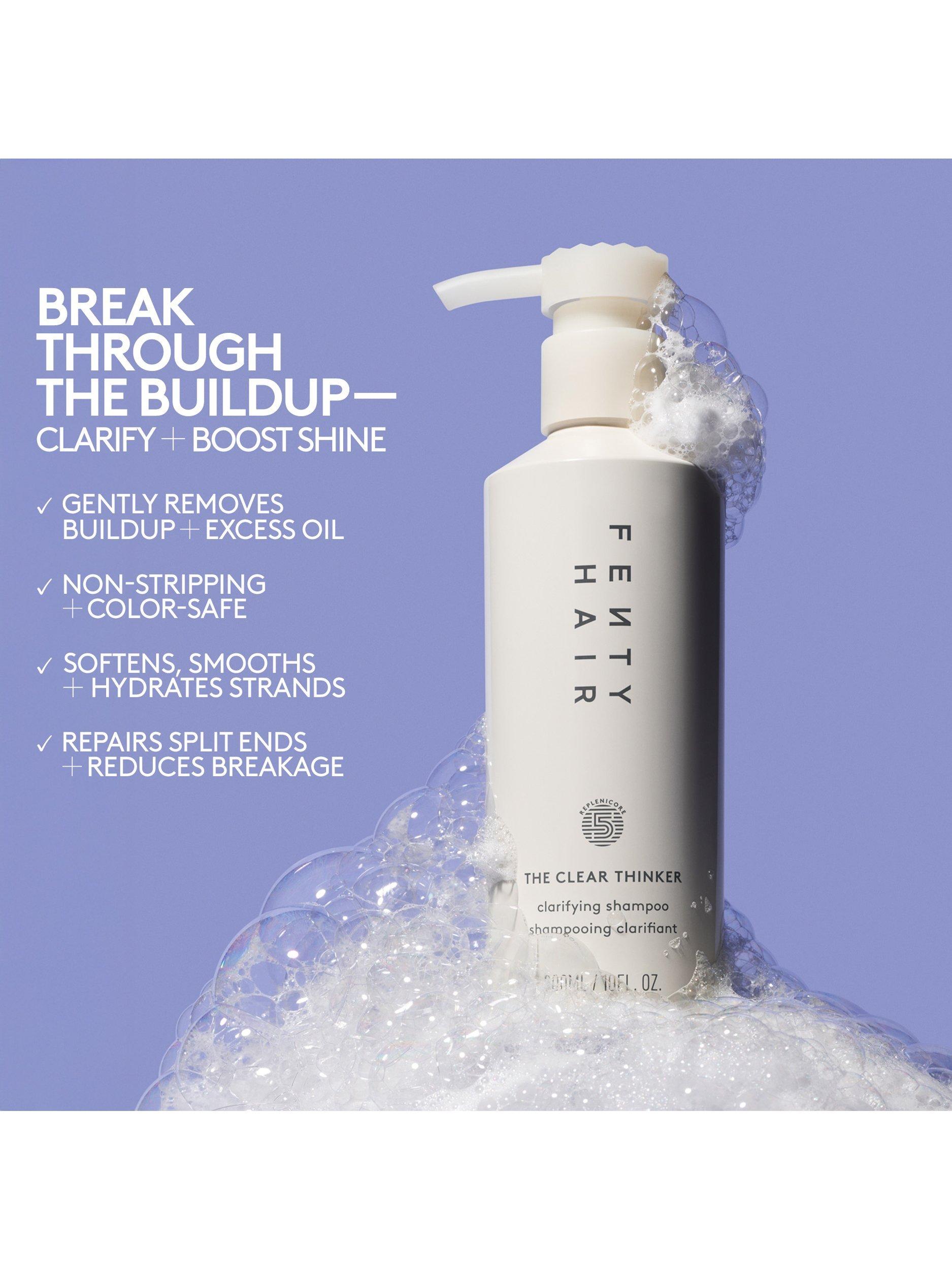 Fenty Hair The Clear Thinker clarifying shampoo 90ml, imported from the UK
