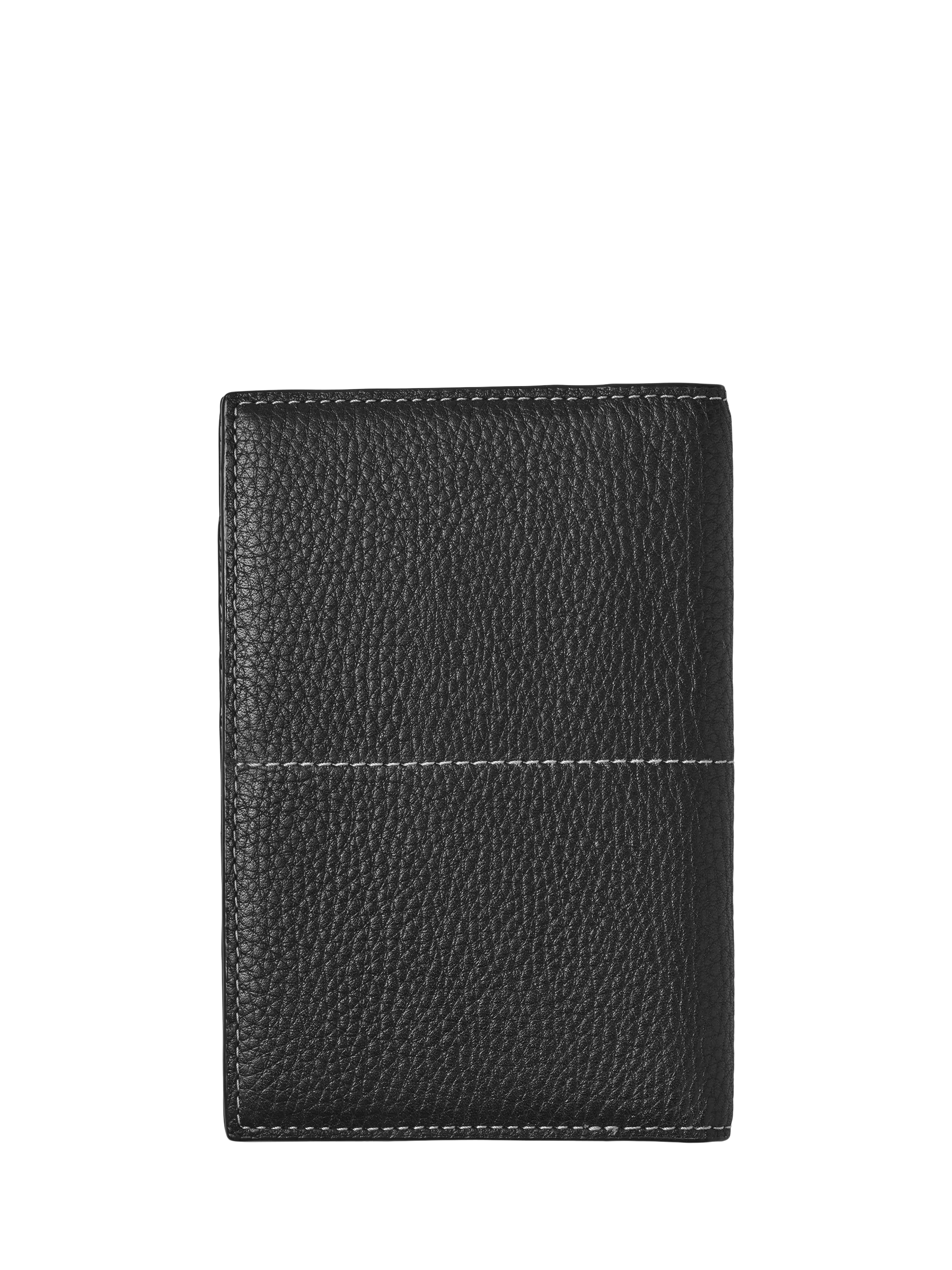 Aspinal of London Hudson black leather passport cover (British brand)