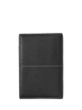 Aspinal of London Hudson black leather passport cover (British brand)