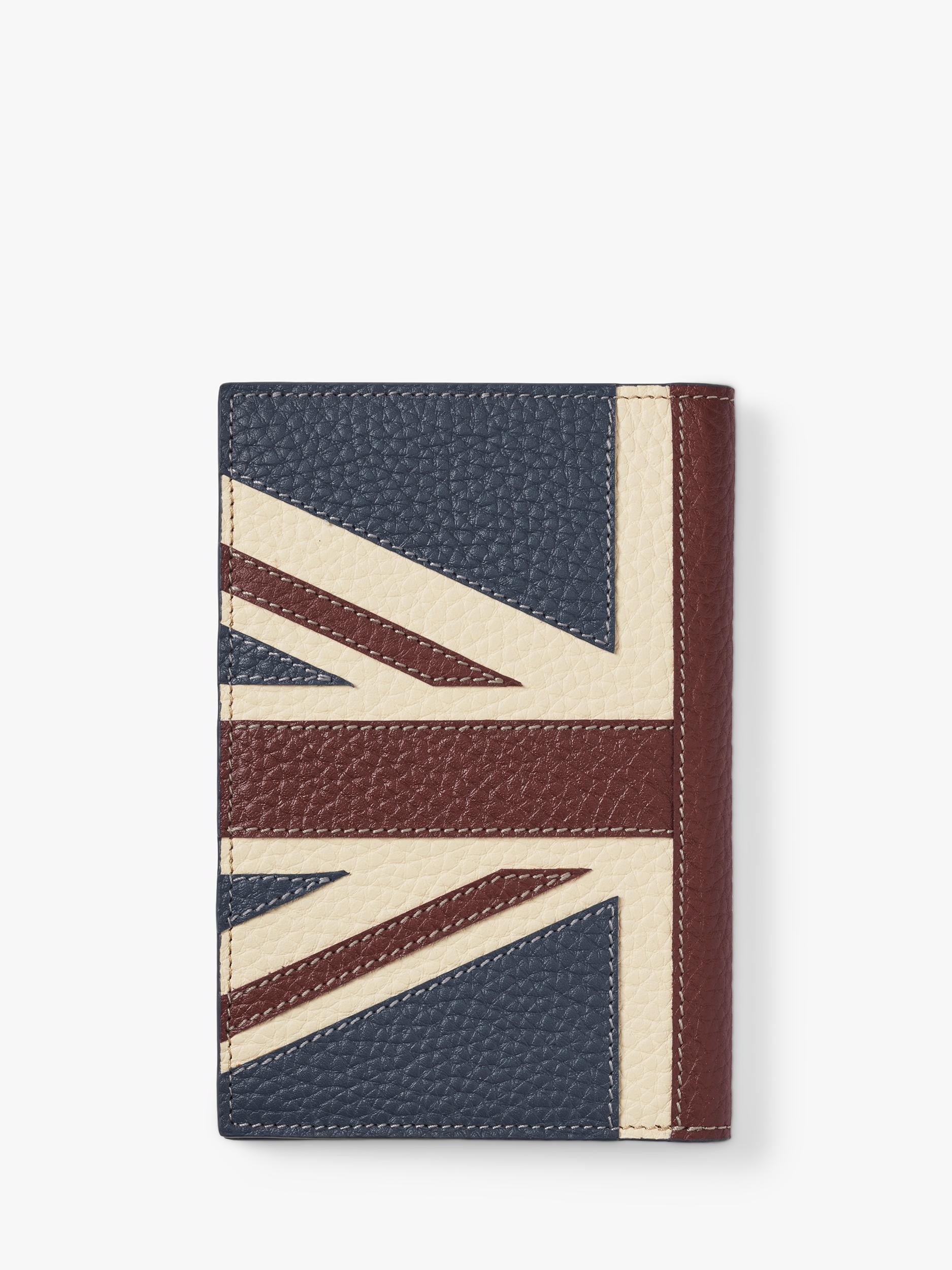 Aspinal of London leather passport cover H14cm (British brand)