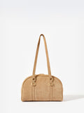 Mint Velvet leather shoulder bag natural (British brand)