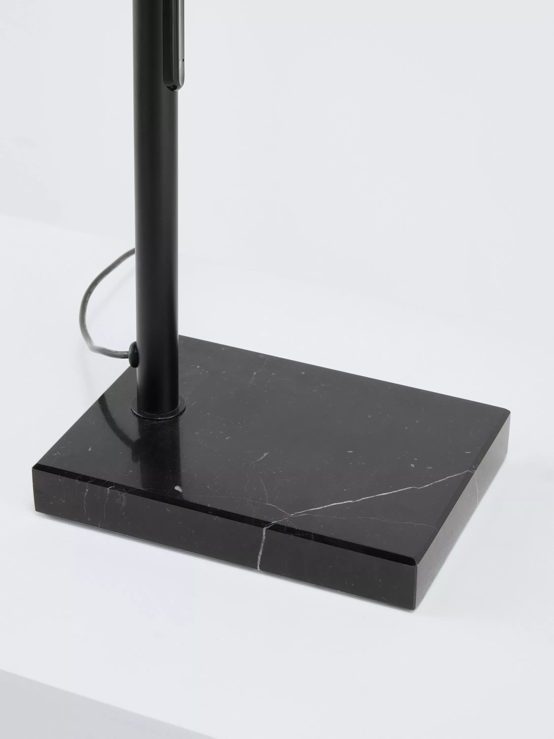 John Lewis Cullen desk lamp black marble base - British product