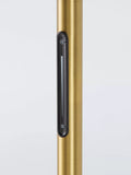 John Lewis LED torchiere floor lamp antique brass, UK version