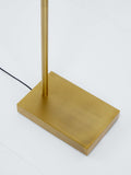 John Lewis LED floor lamp antique brass 127cm, imported from the UK
