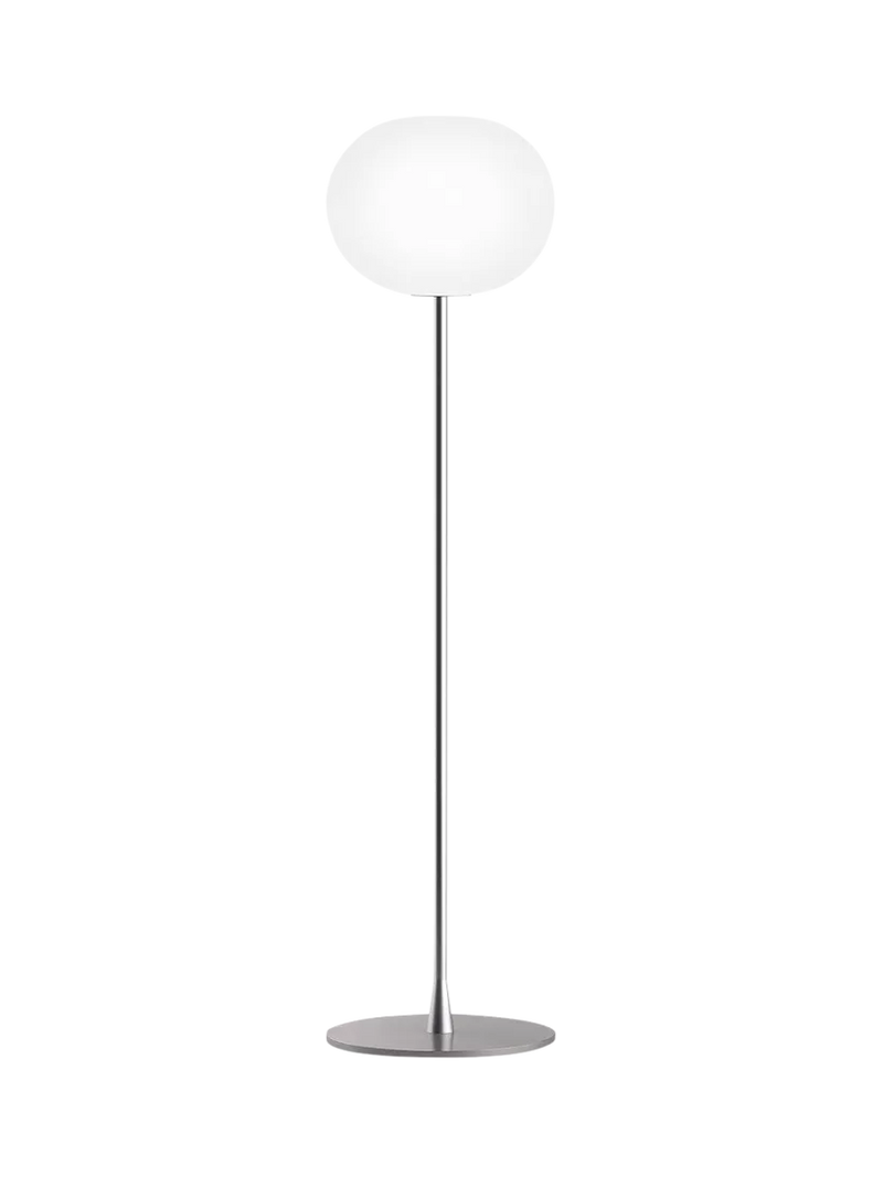 Flos Glo-Ball white opaline glass floor lamp 53cm - British product