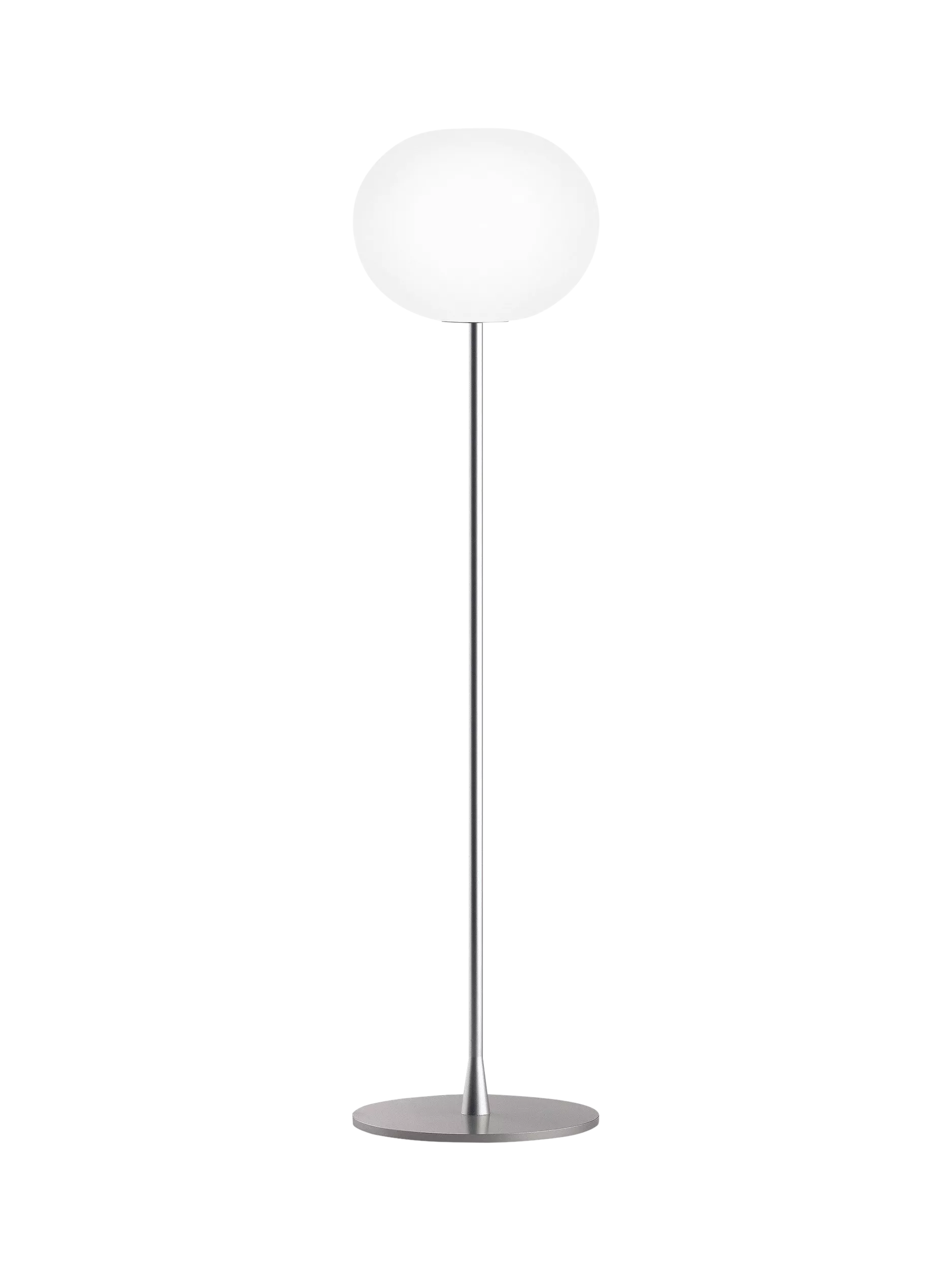 Flos Glo-Ball white opaline glass floor lamp 53cm - British product