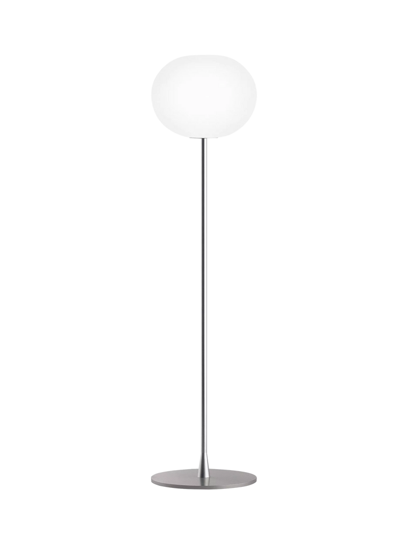 Flos Glo-Ball white opaline glass floor lamp 53cm - British product