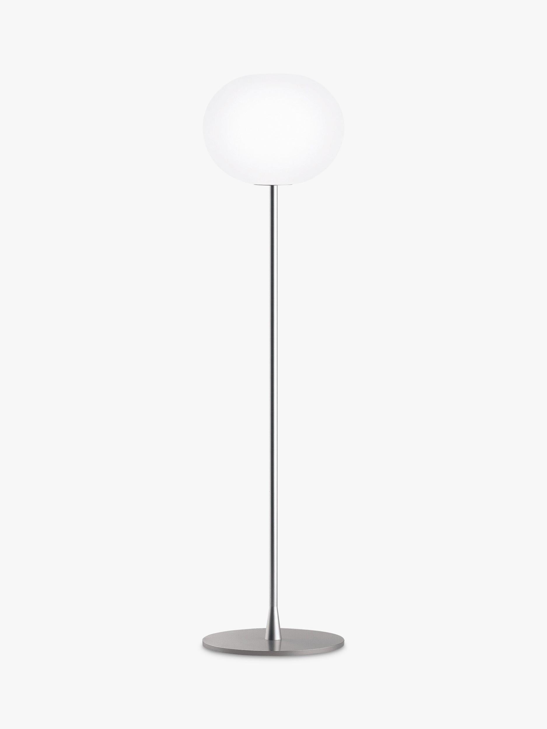 Flos Glo-Ball white opaline glass floor lamp 53cm - British product