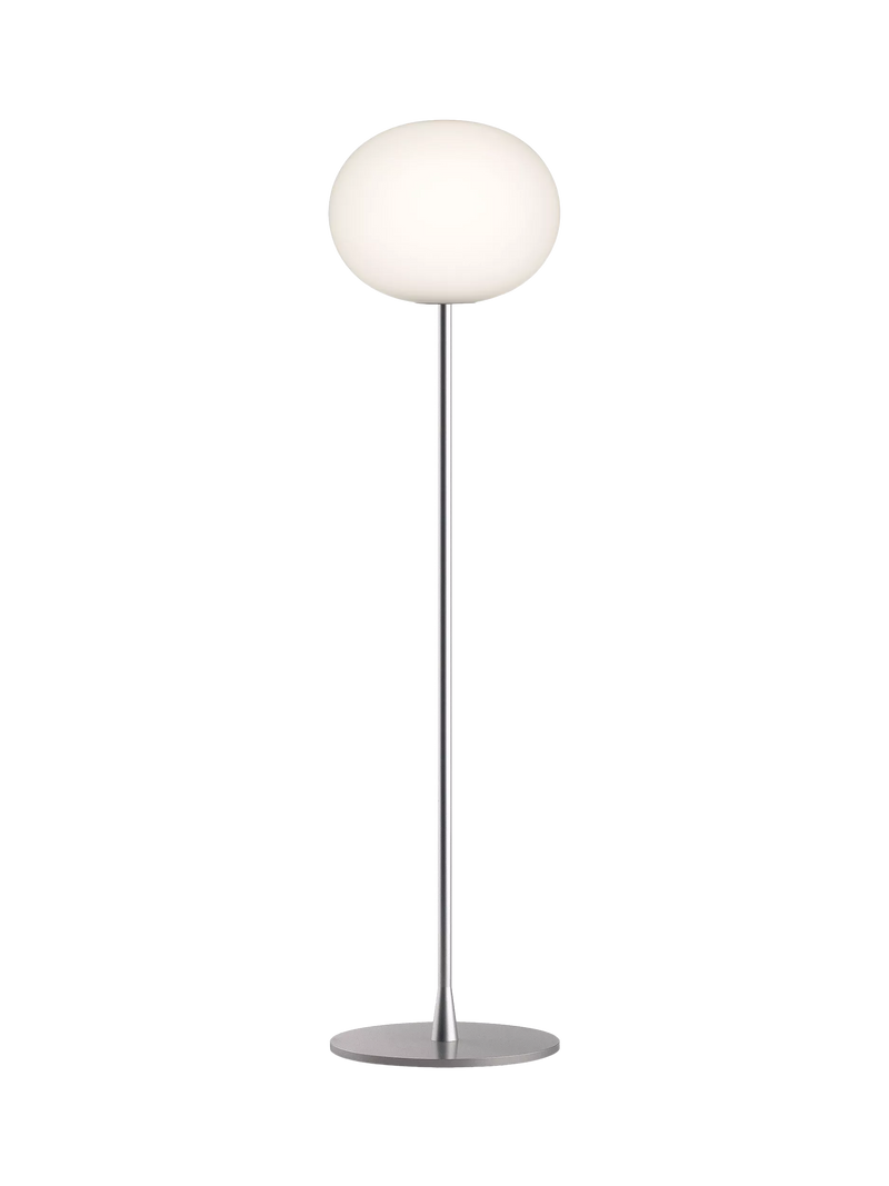 Flos Glo-Ball white opaline glass floor lamp 53cm - British product