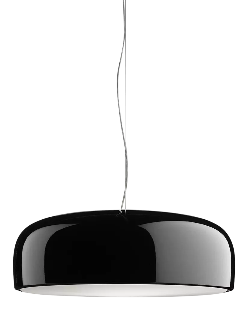 Flos Smithfield pendant light black H60cm W60cm D21.5cm, UK version