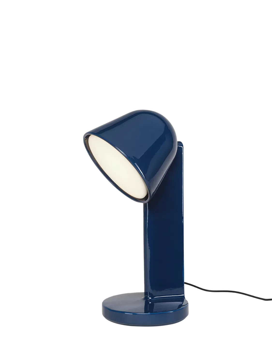 Flos ceramic desk lamp blue (British brand)