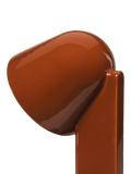 Flos Céramique desk lamp rusty red with ceramic body - British product