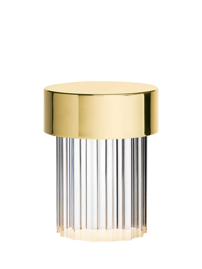 Flos Last Order crystal base rechargeable table lamp - British product