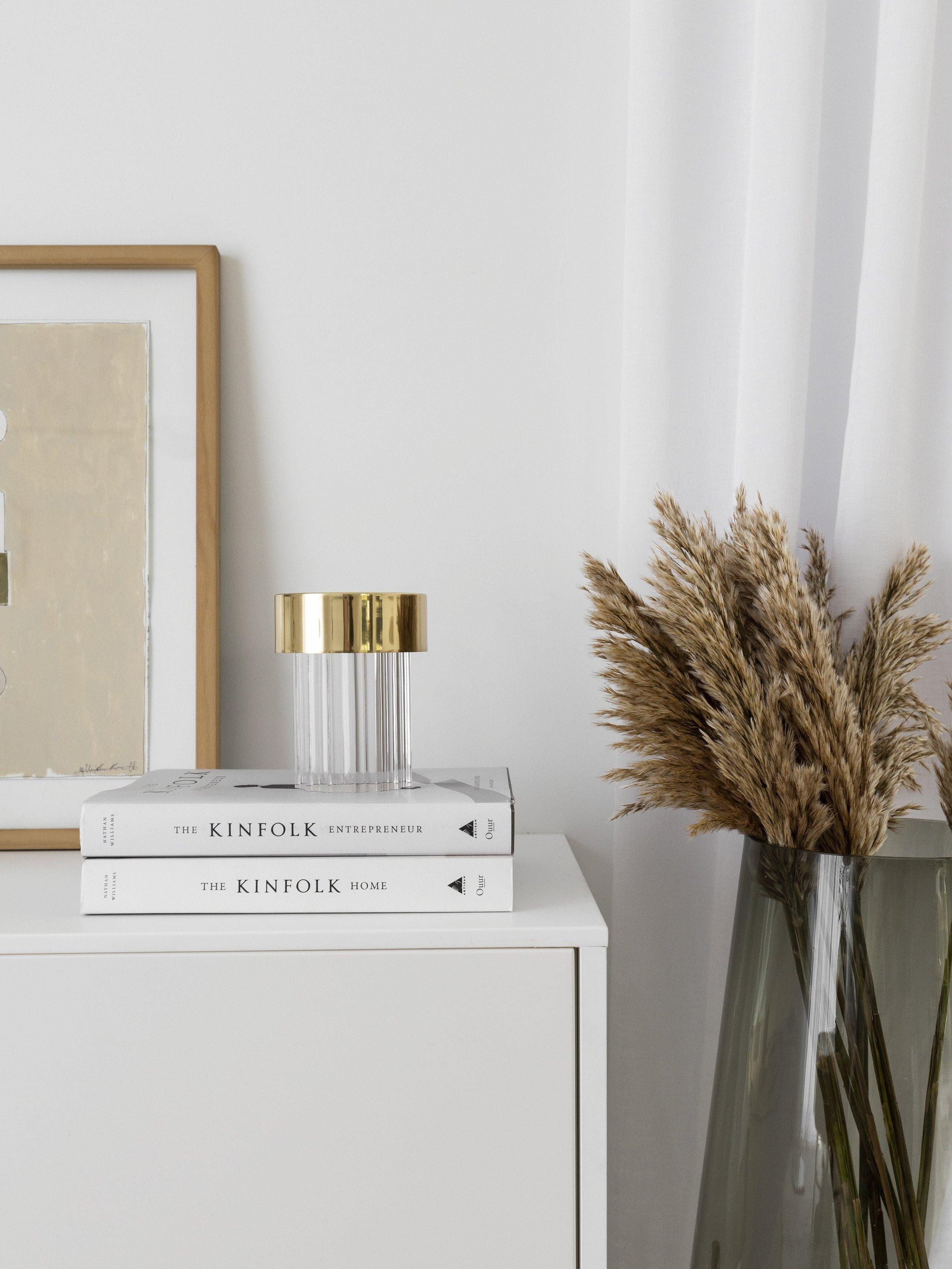 Flos Last Order crystal base rechargeable table lamp - British product