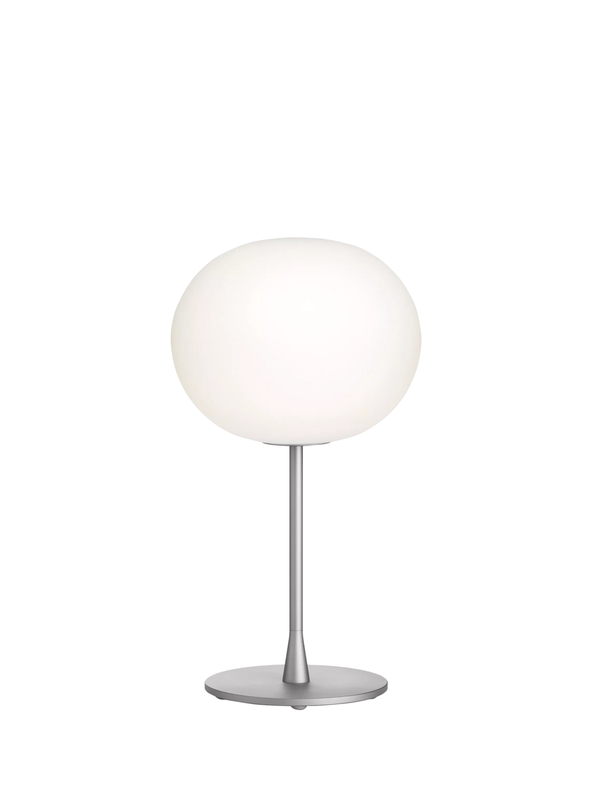 Flos Glo-Ball white table lamp with opaline glass, UK version