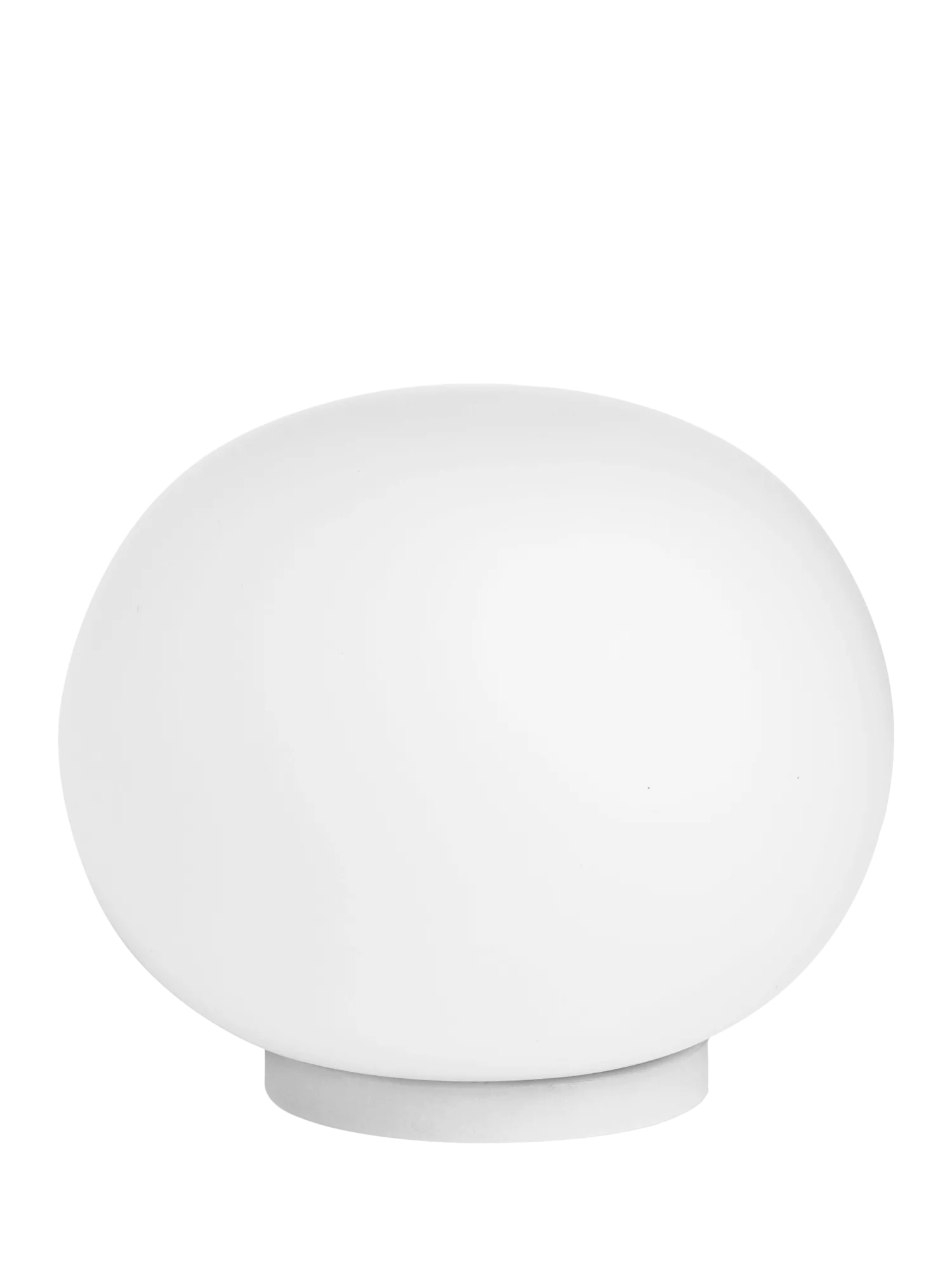 Flos Glo-Ball opaline glass mini table lamp white, UK version